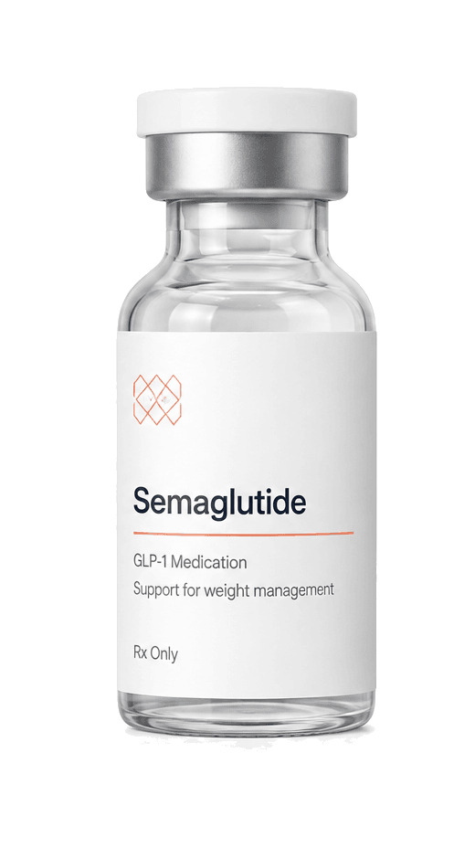 Semaglutide compounded medication vial